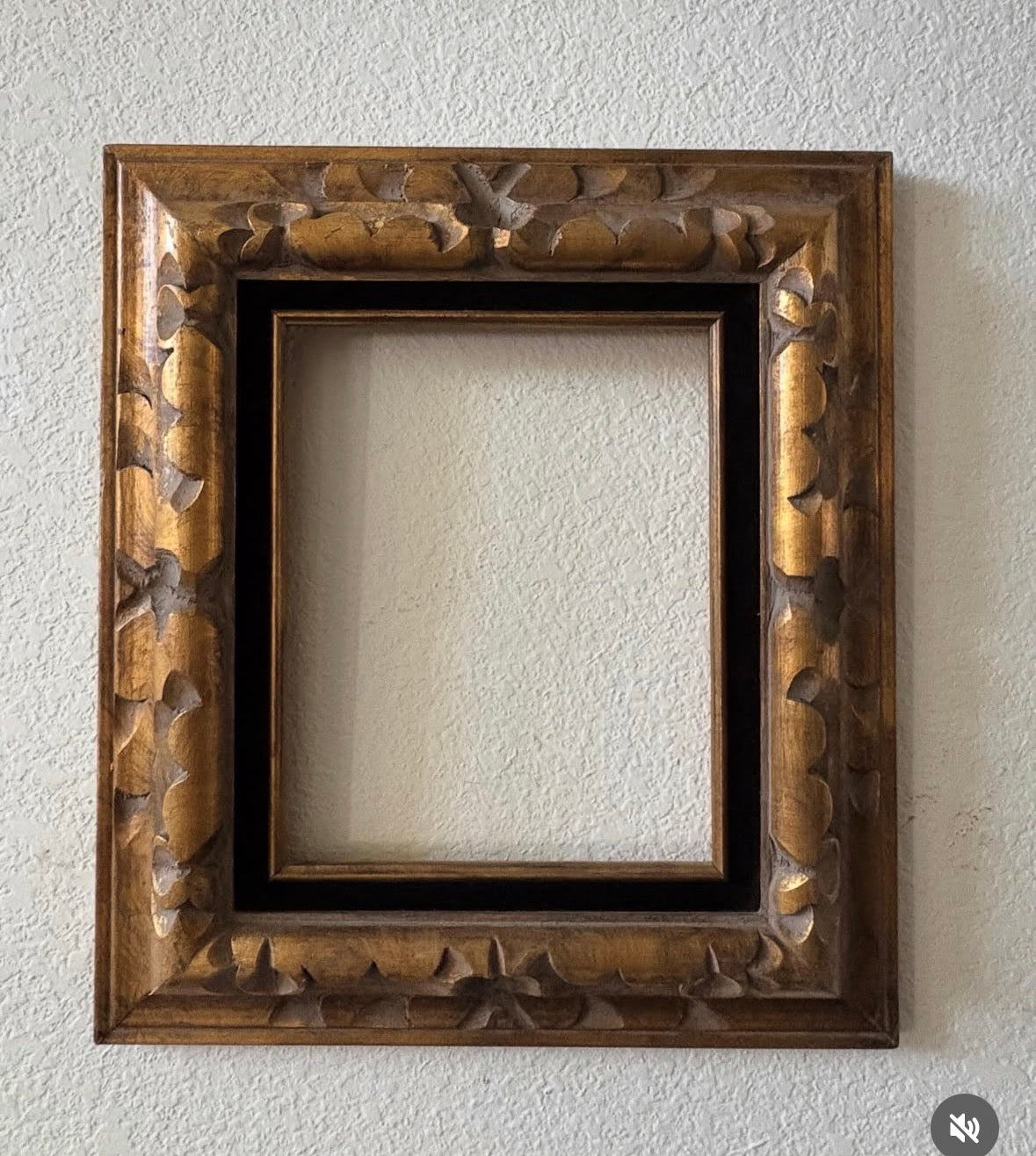 Hand Carved Wood Frame