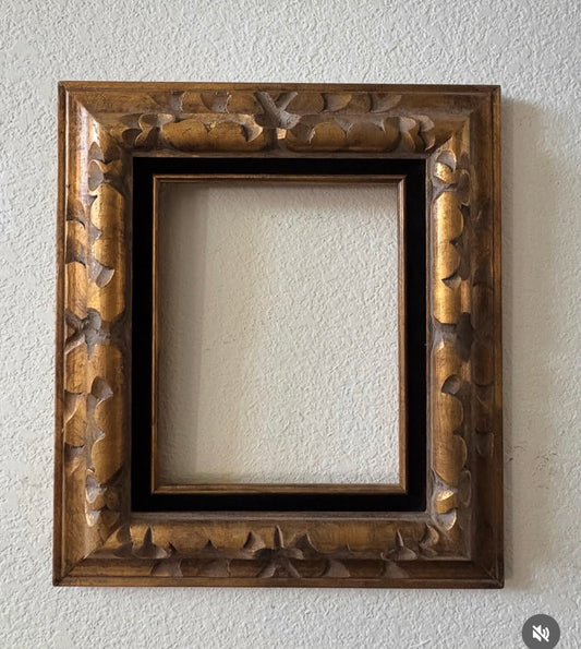 Hand Carved Wood Frame