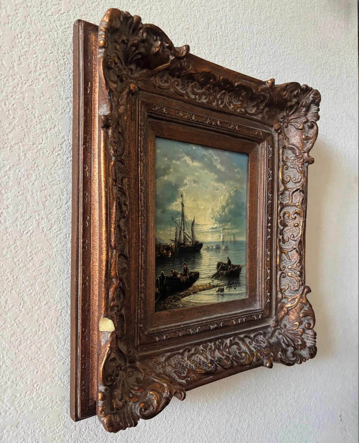 Vintage Port Painting by Lutoga