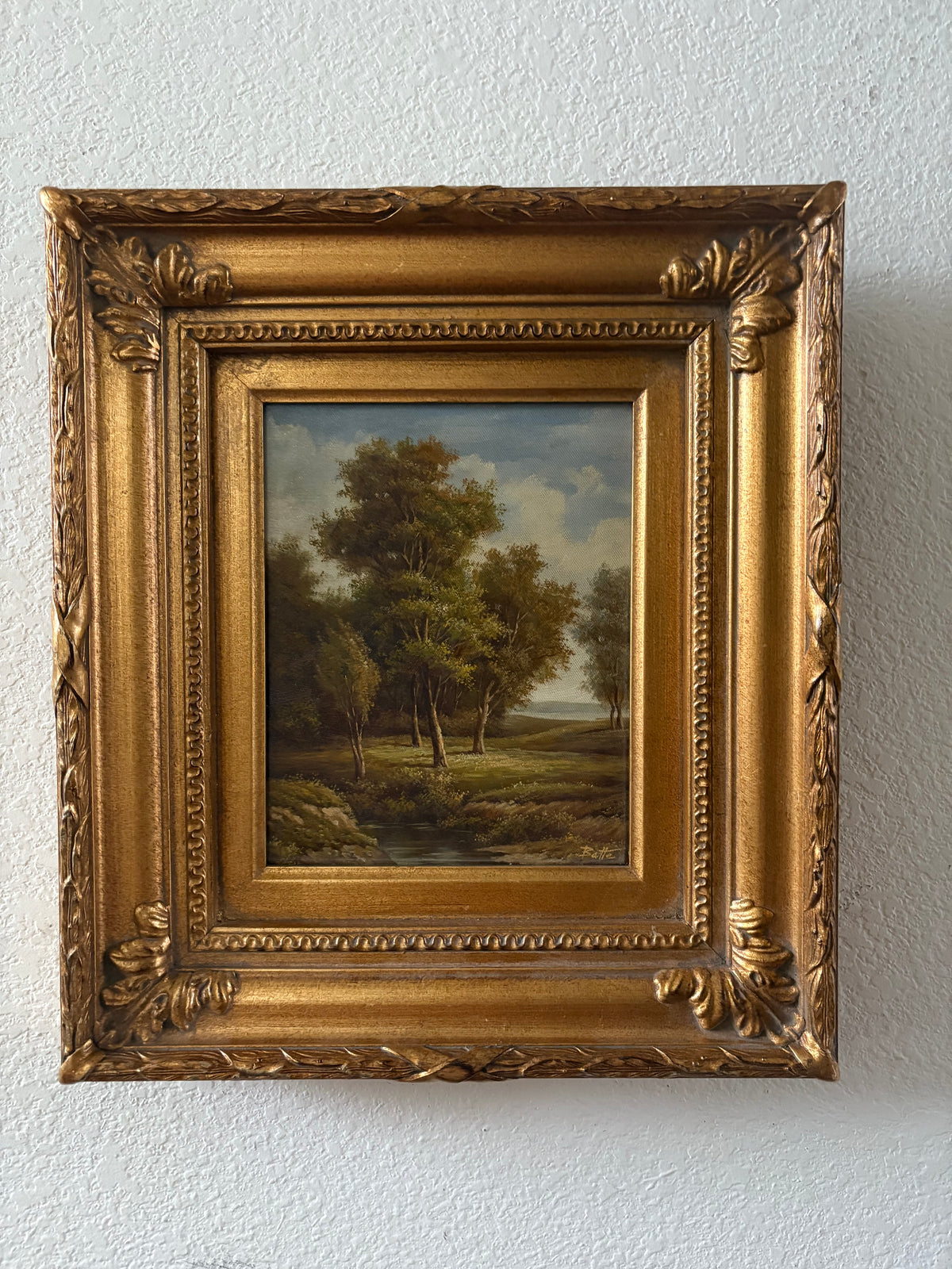 Oil on Canvas Landscape Painting