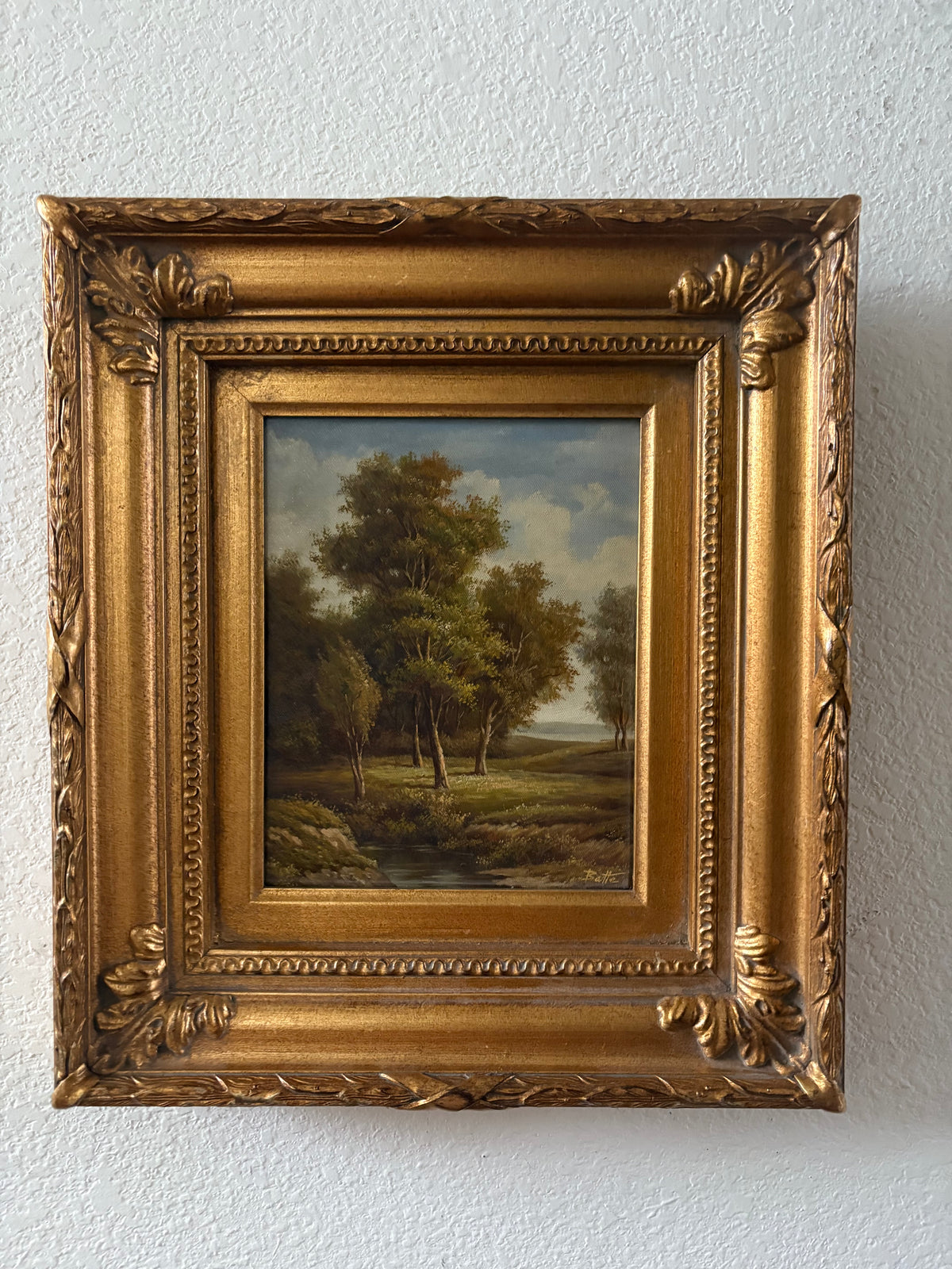 Oil on Canvas Landscape Painting