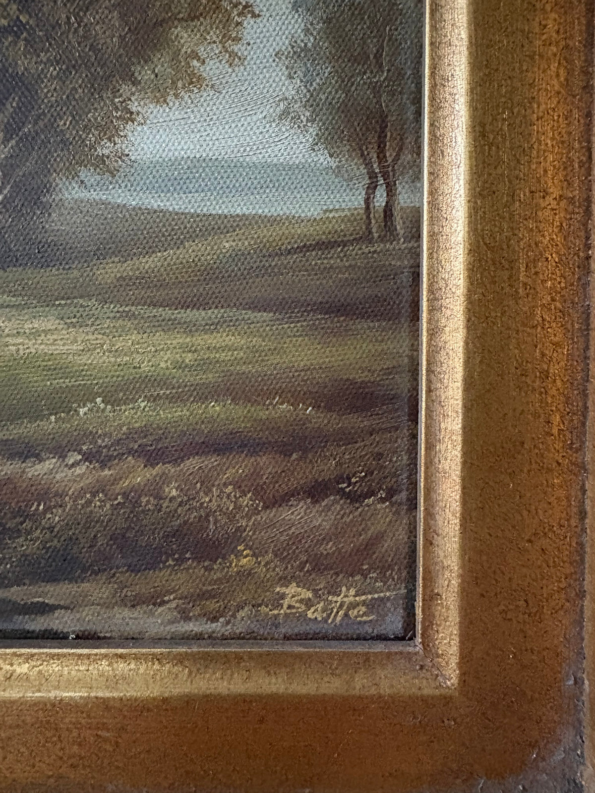 Oil on Canvas Landscape Painting