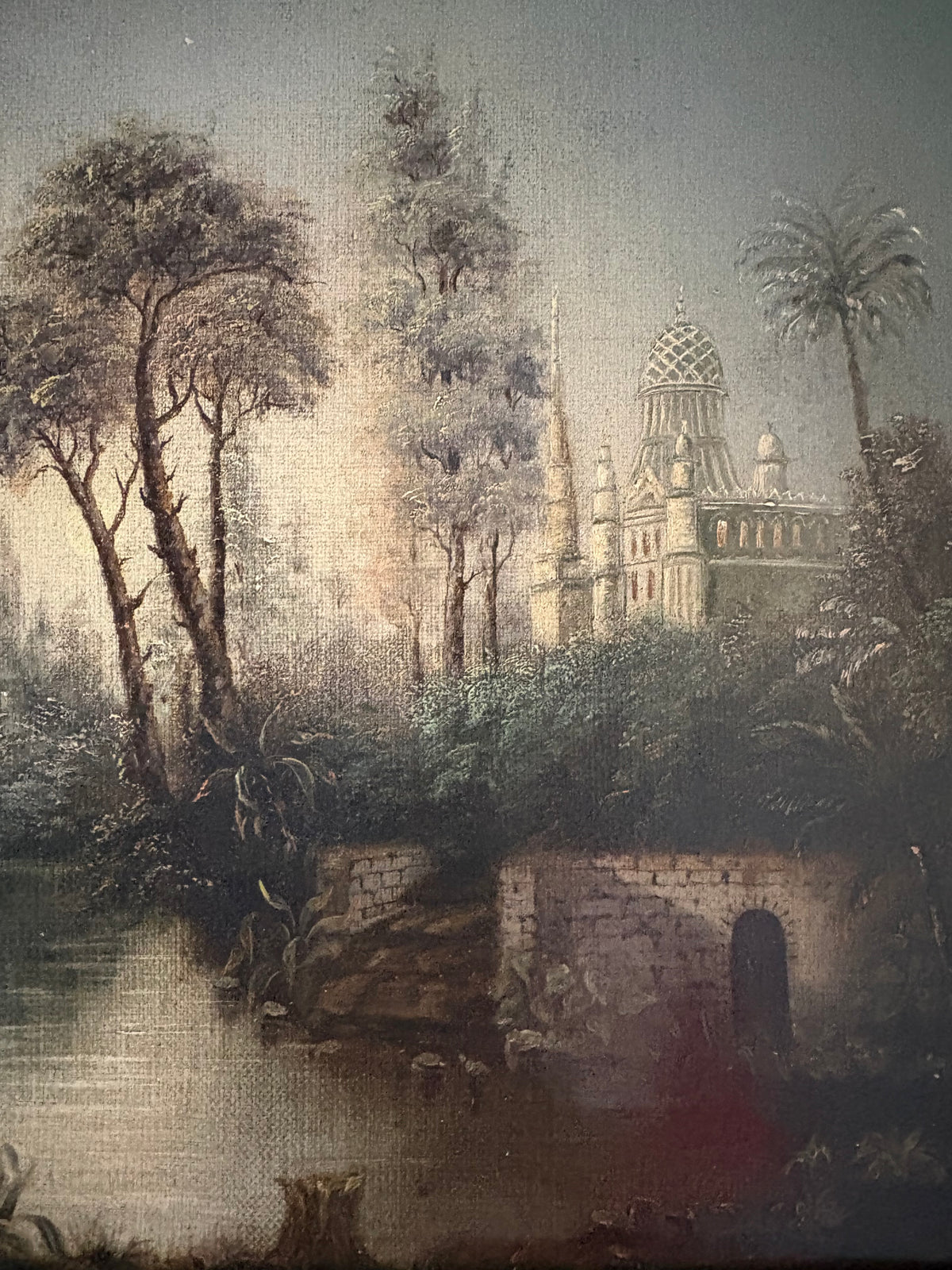 Antique Landscape Oil Painting 1830-1880