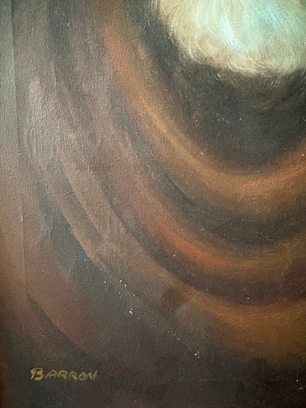 Oil on Canvas Monk Painting