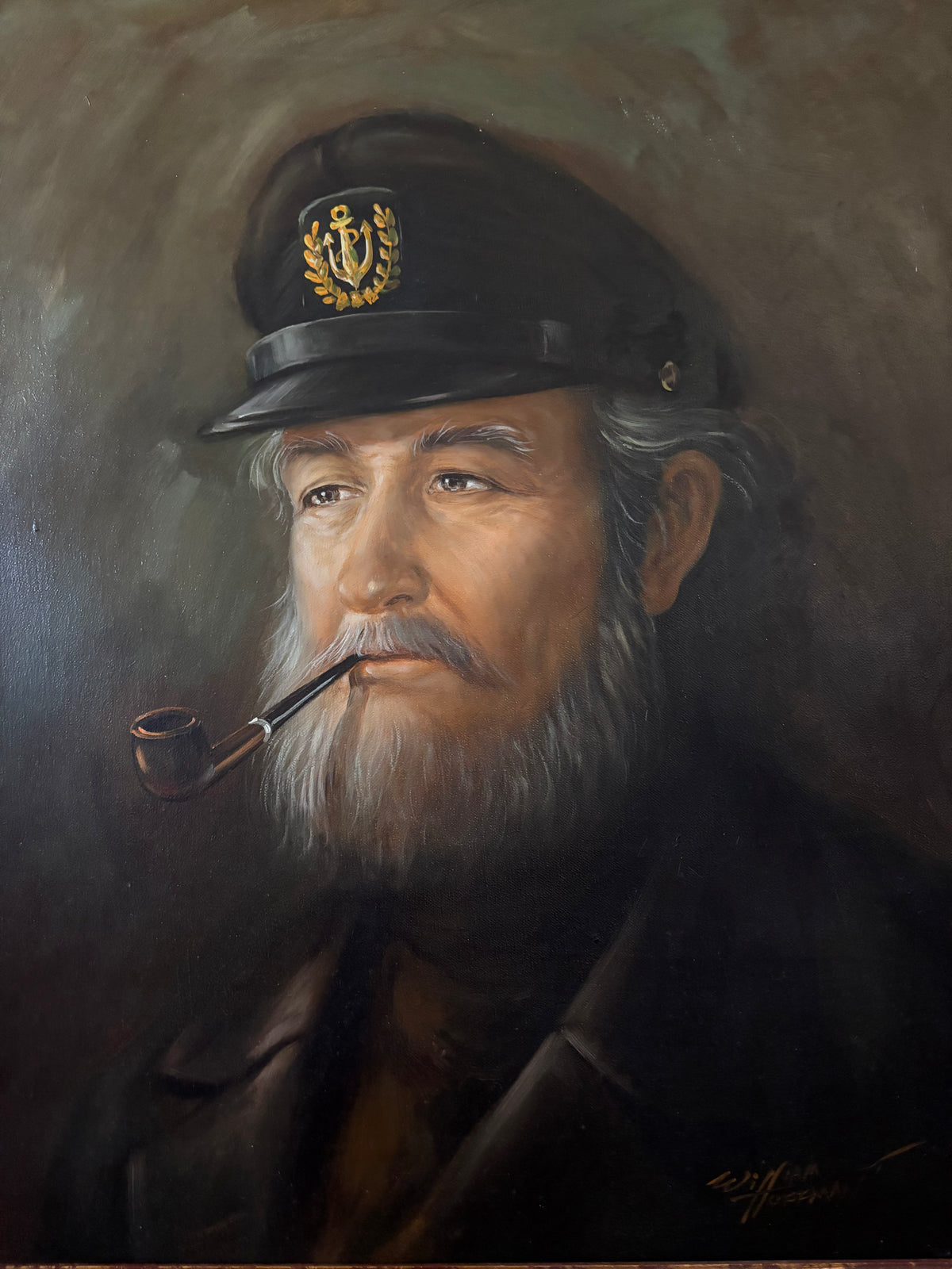 Sea Captain Oil Painting