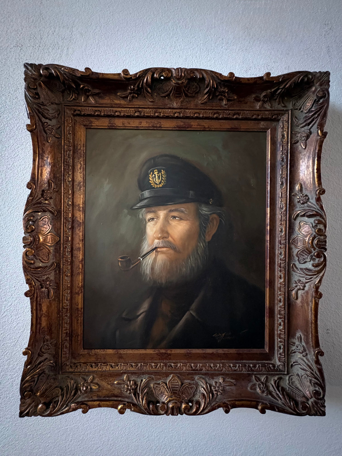 Sea Captain Oil Painting