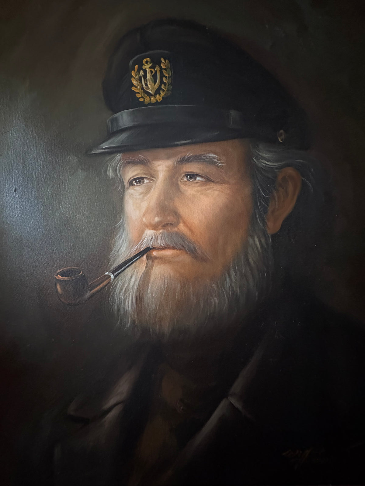 Sea Captain Oil Painting