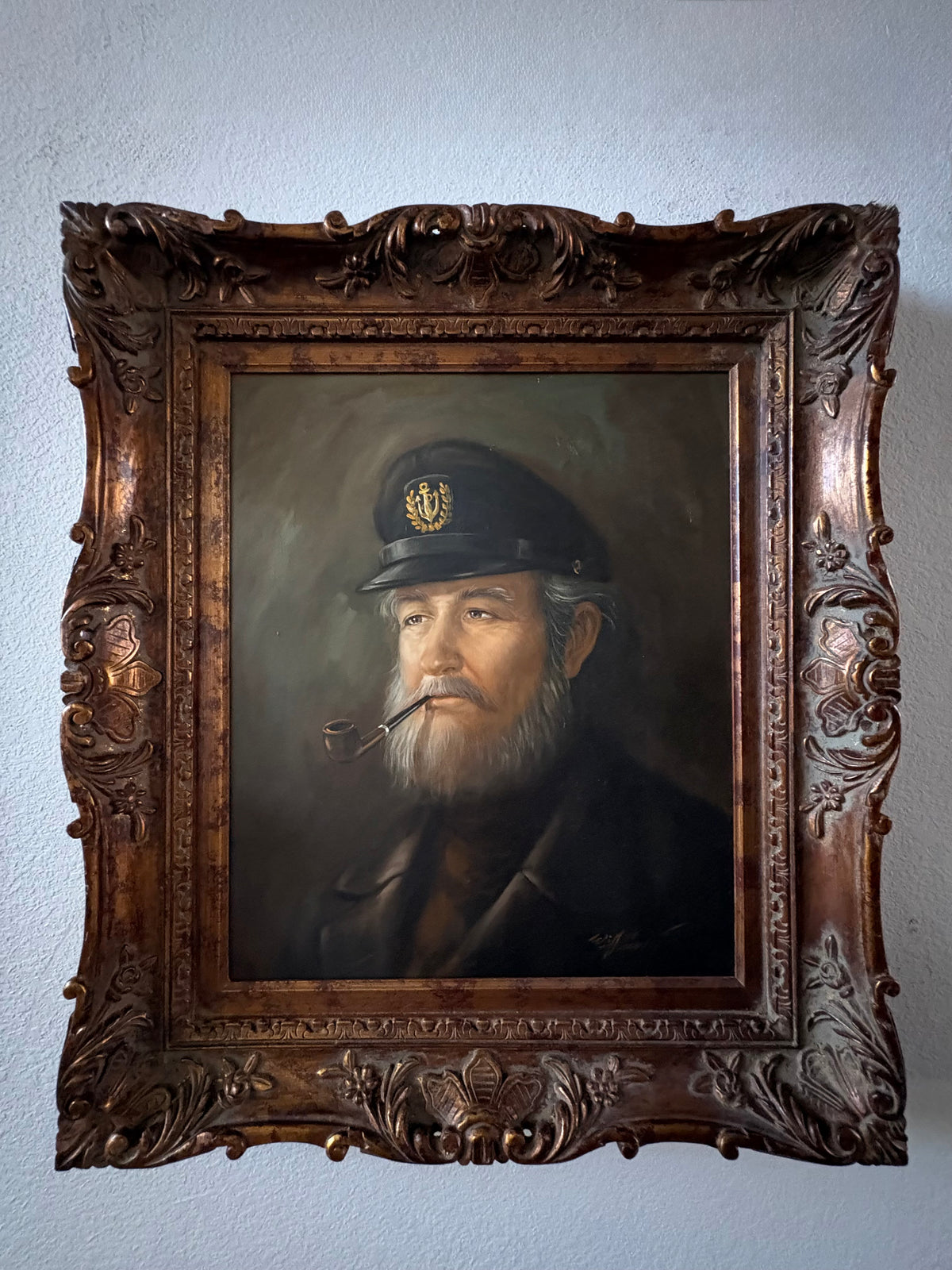 Sea Captain Oil Painting