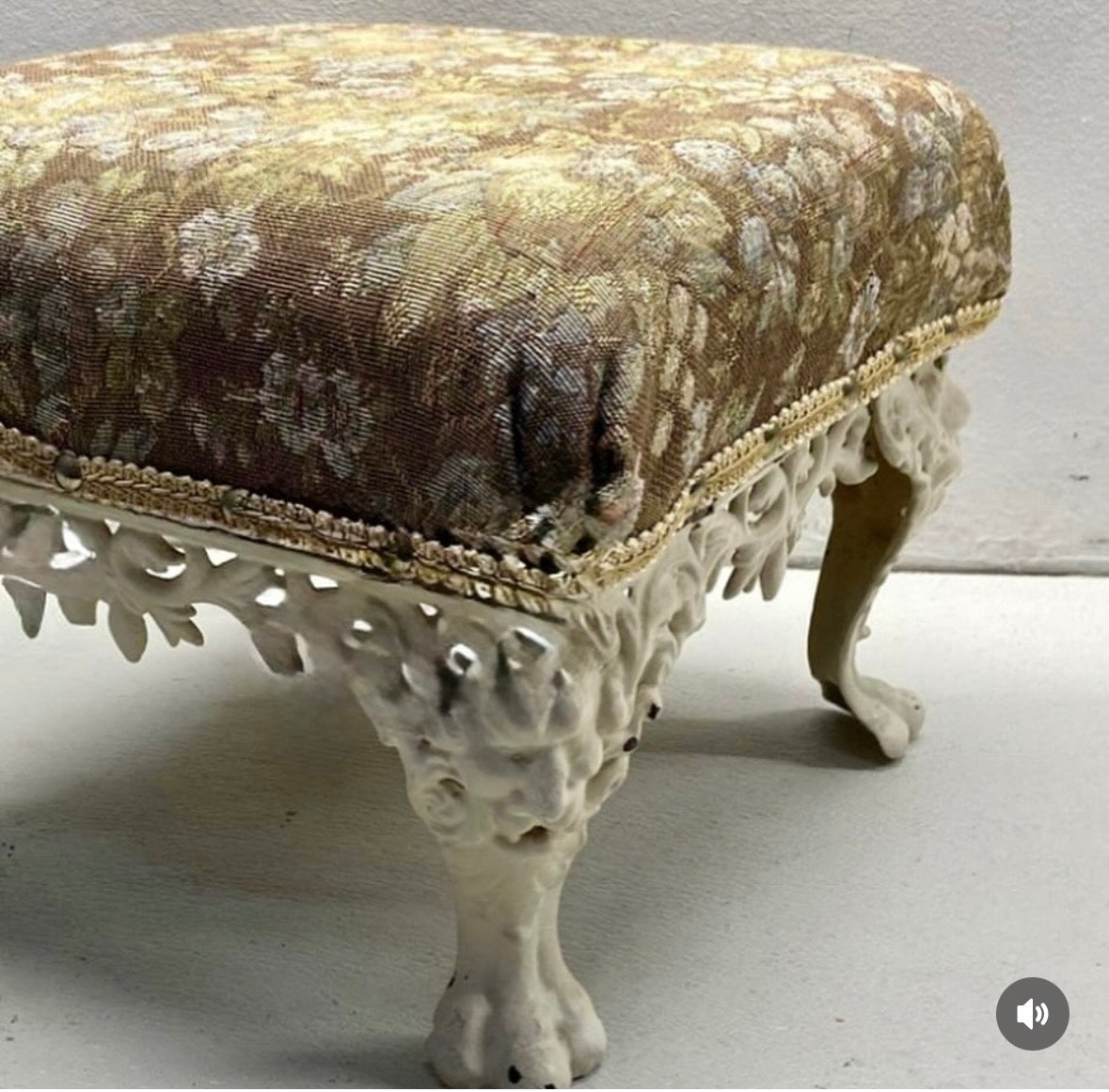 Antique Foot Stool