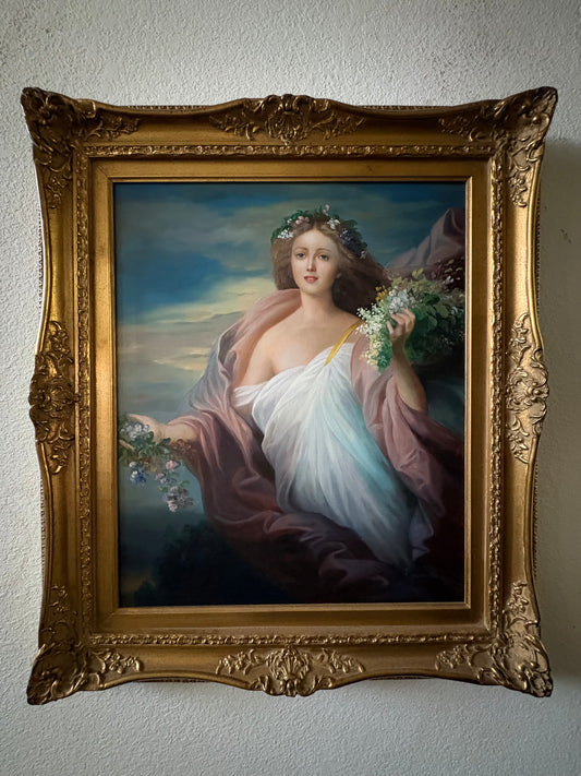 Der Frühling Oil Painting, signed