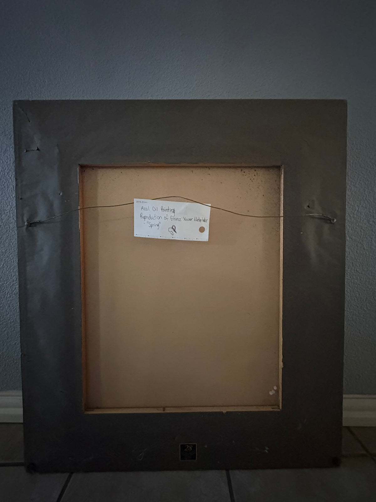Der Frühling Oil Painting, signed