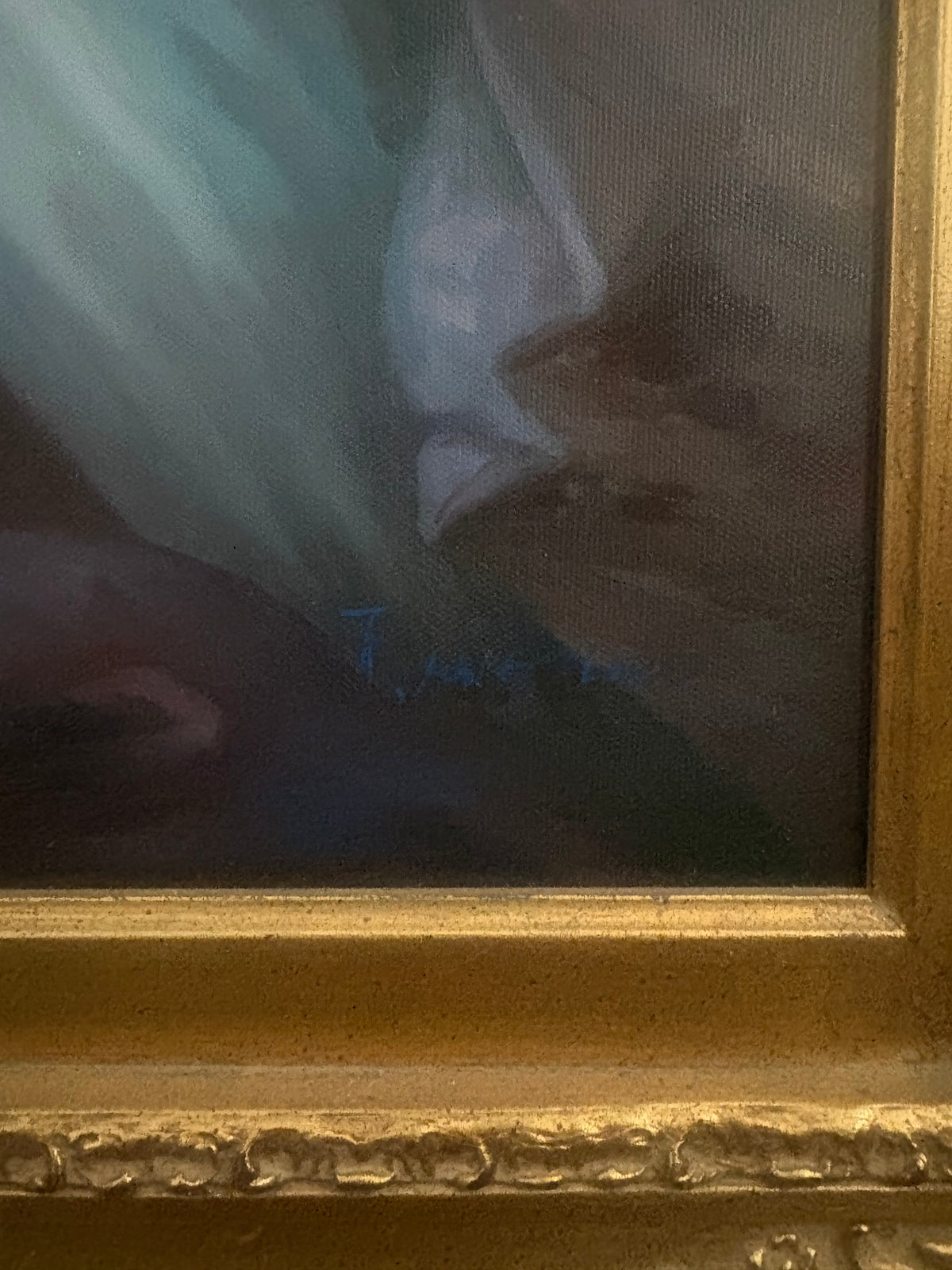 Der Frühling Oil Painting, signed
