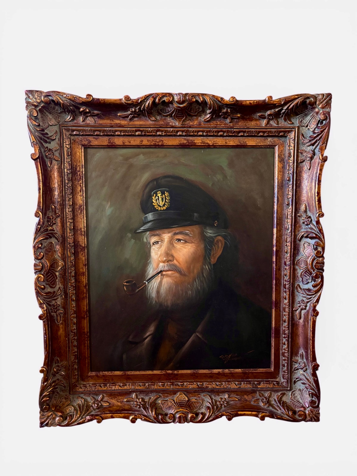 Sea Captain Oil Painting
