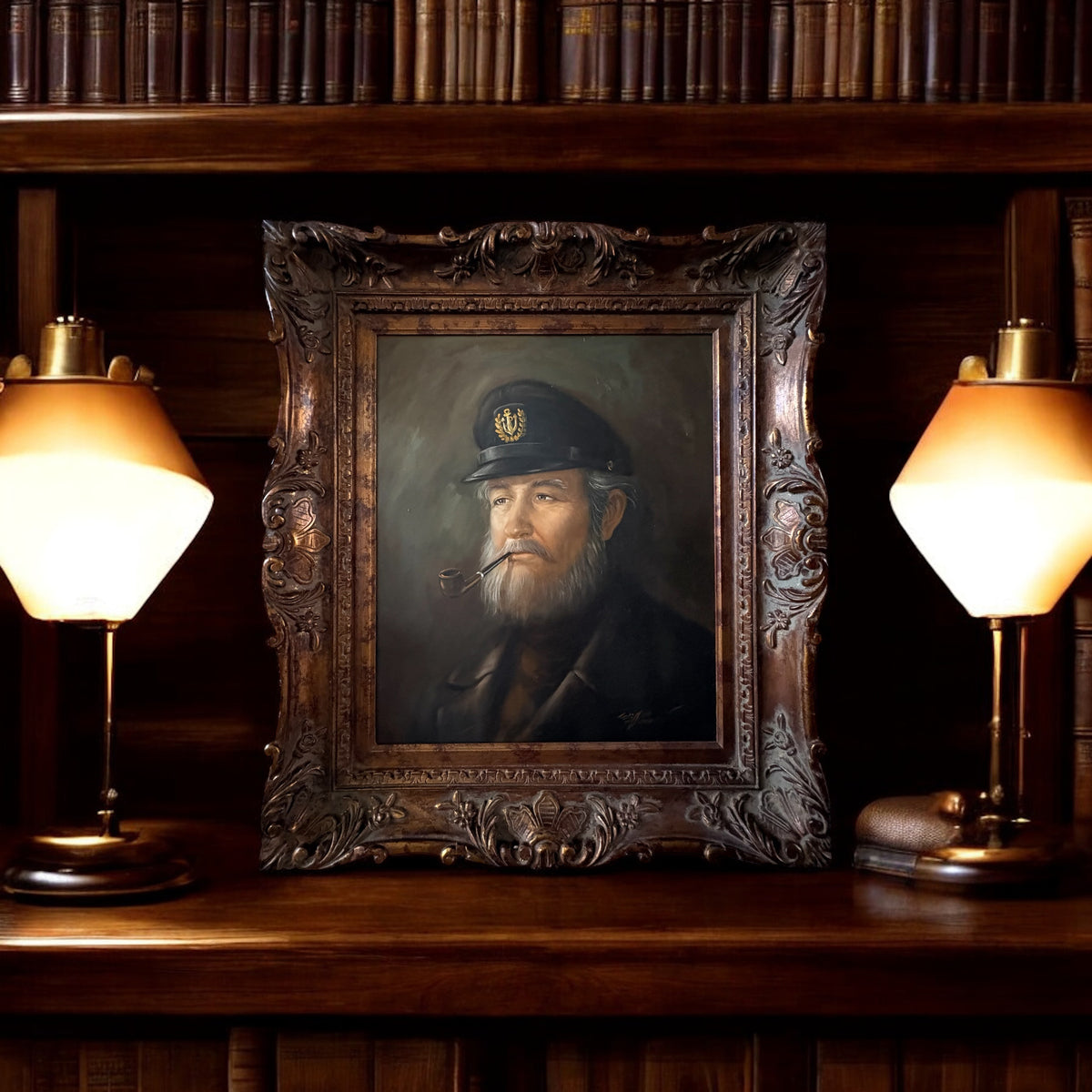Sea Captain Oil Painting