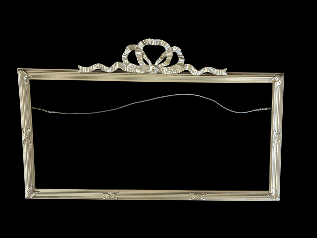 Vintage Bow Wood Frame