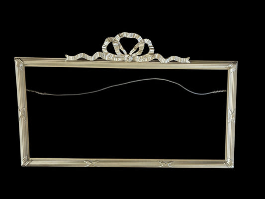 Vintage Bow Wood Frame