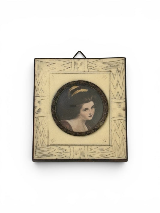 Hand Painted Portrait of Emma Hart